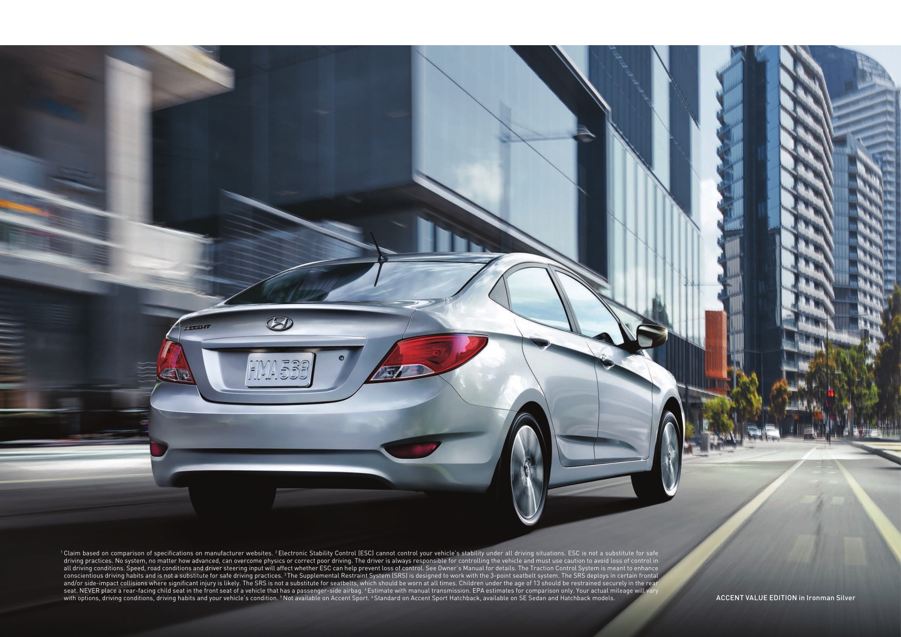 2017 Hyundai Accent Brochure Page 9